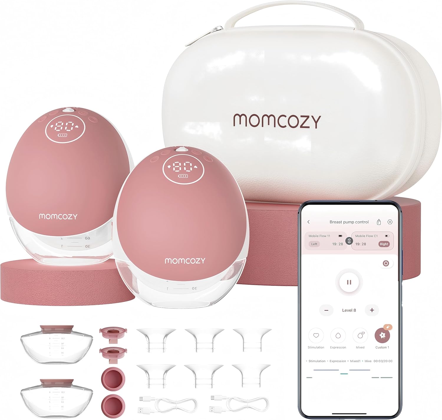 Momcozy wearable breast pump