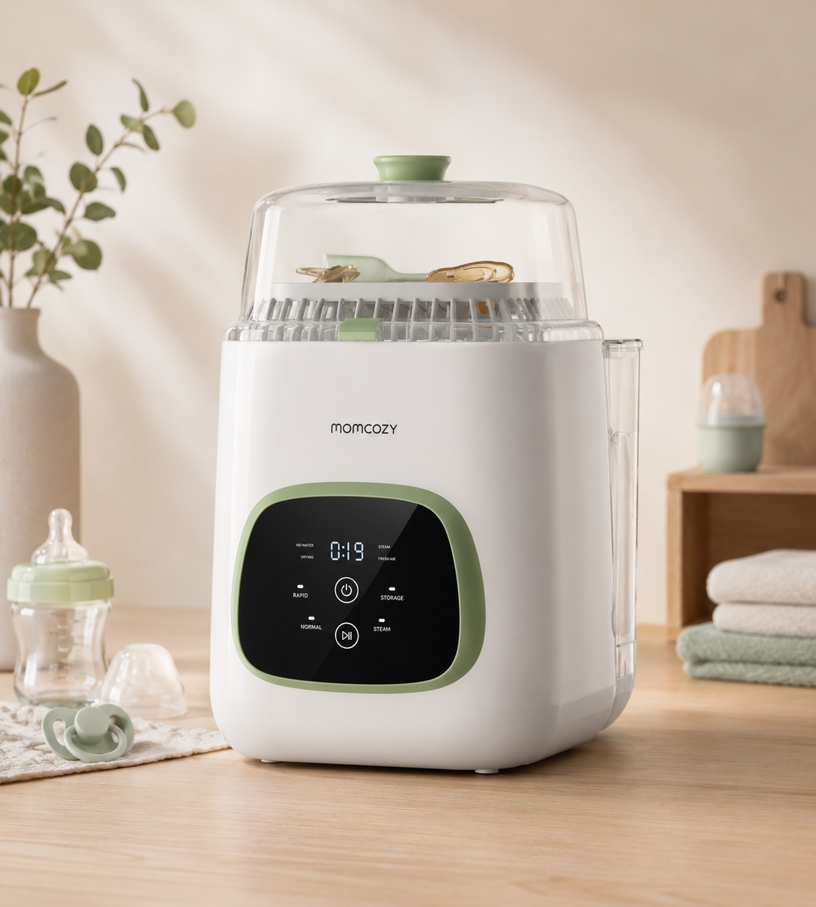 Momcozy all-in-one cleaner and sterilizer
