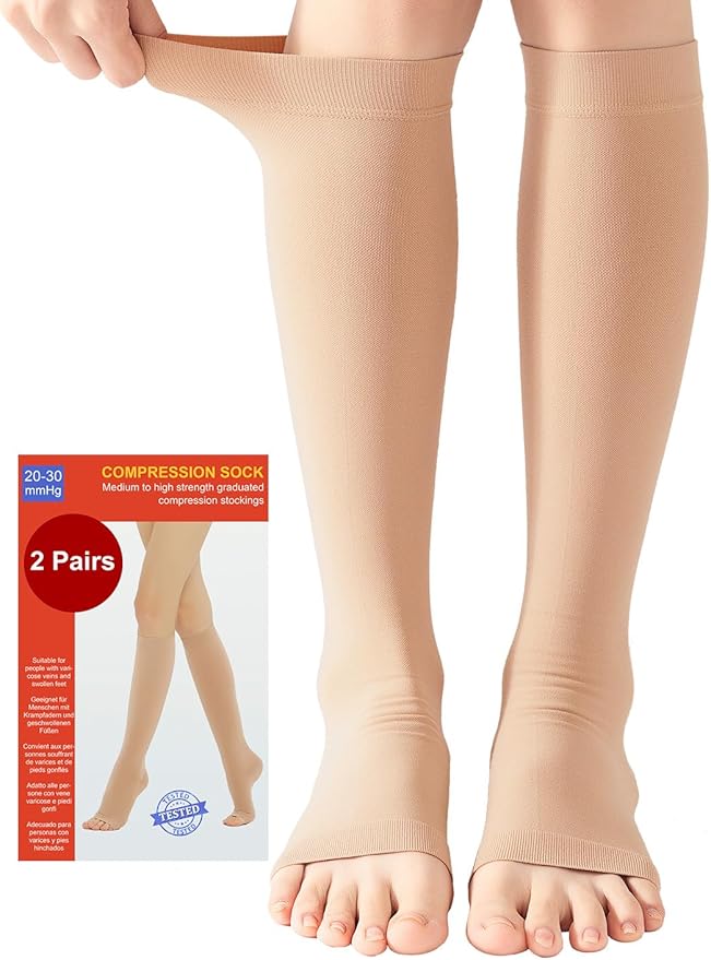 Pregnancy compression socks