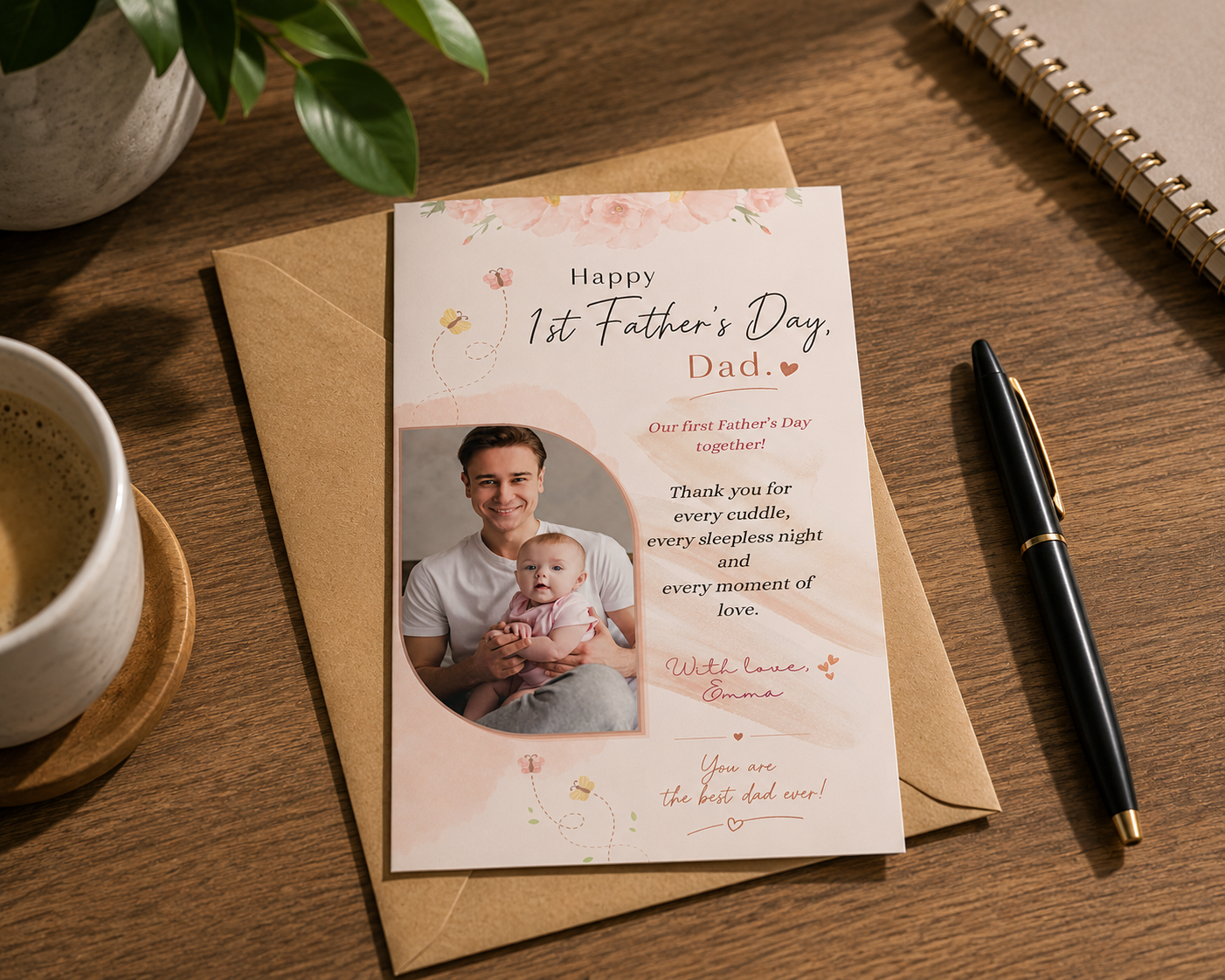 Father’s Day card mockup 2