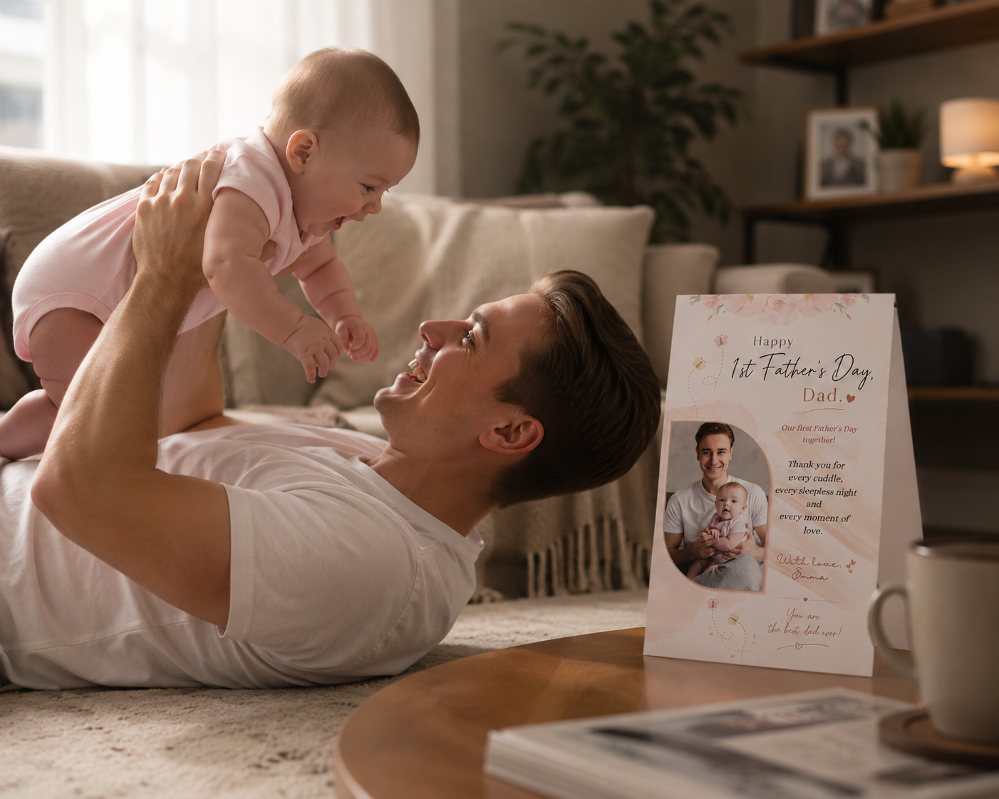 Father’s Day card mockup 3