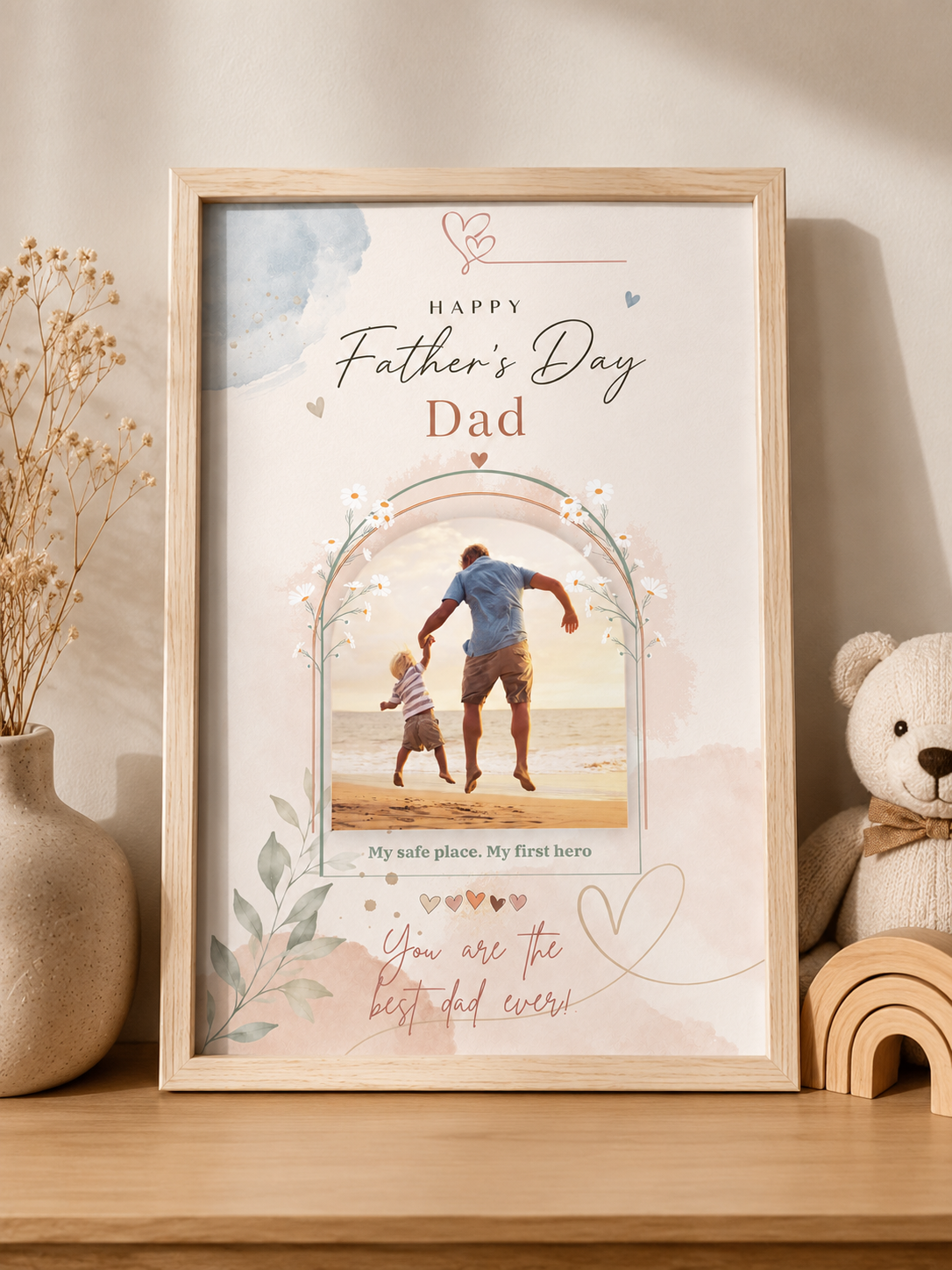 Photo Father’s Day card mockup 2